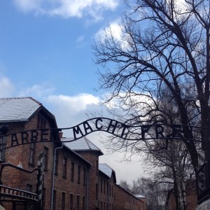 Auschwitz ingang