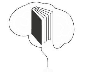 boek in hoofd